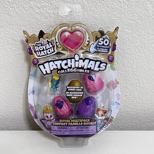 Hatchimals Colleggtibles The Royal Hatch Multipack 4 Pack with Accessories NEW